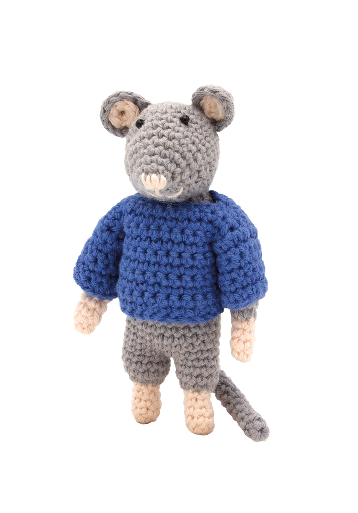 Sam Mouse Crochet Kit - DIY Sam & Julia | Hardicraft